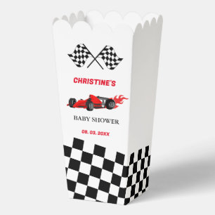 Red Car Race  Baby shower Favour Box
