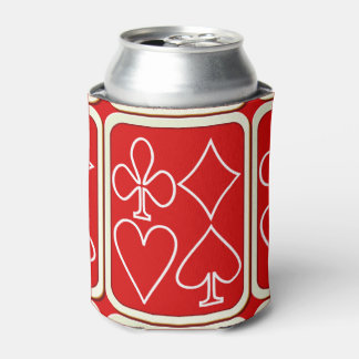 Red Card Suits Can Cooler