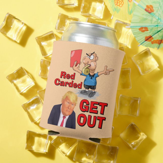 Red Carded Can Cooler (In Situ Summer)