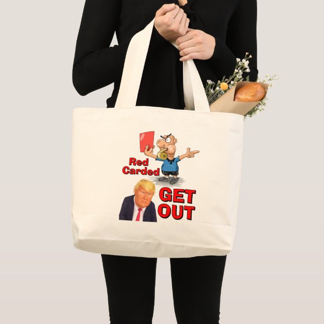 Red Carded Tote Bag (Front (Product))