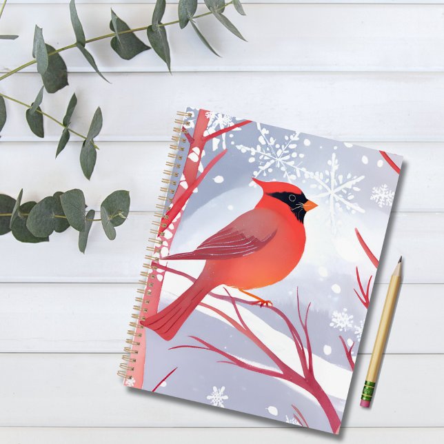 Red Cardinal | Beautiful Watercolor Painting Planner (Creator Uploaded)