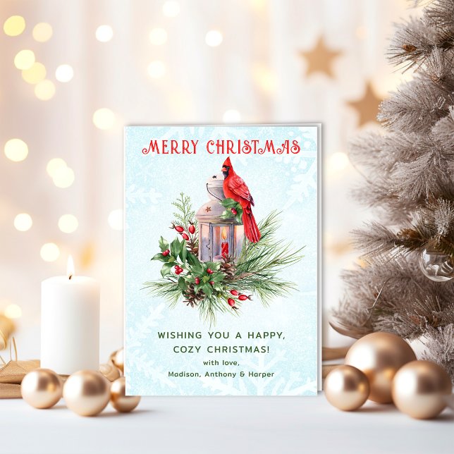 Red Cardinal Christmas  Card (Creator Uploaded)