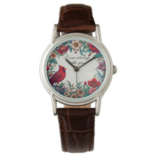 Red Cardinal Gifts Sympathy Keepsake Memorial Watch
