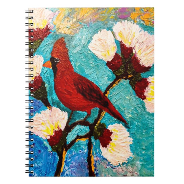 Red Cardinal Notebook (Front)