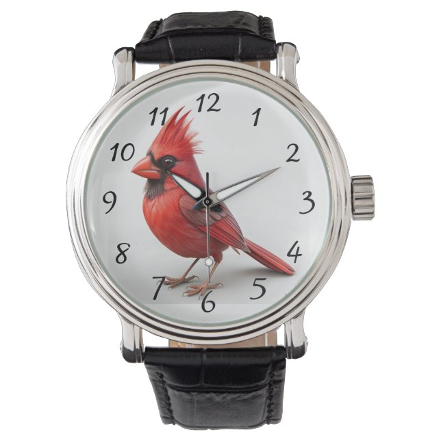 Red cardinal watch (Front)