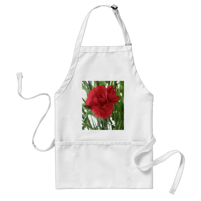 Red Carnation Apron (Front)