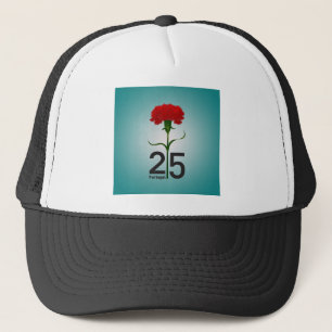Red Carnation Revolution - Portugal Trucker Hat