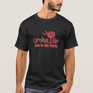 Red Carolina Girl Best in the World T-Shirt