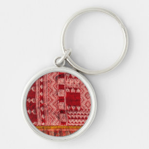 Red Carpet At Market Key Ring