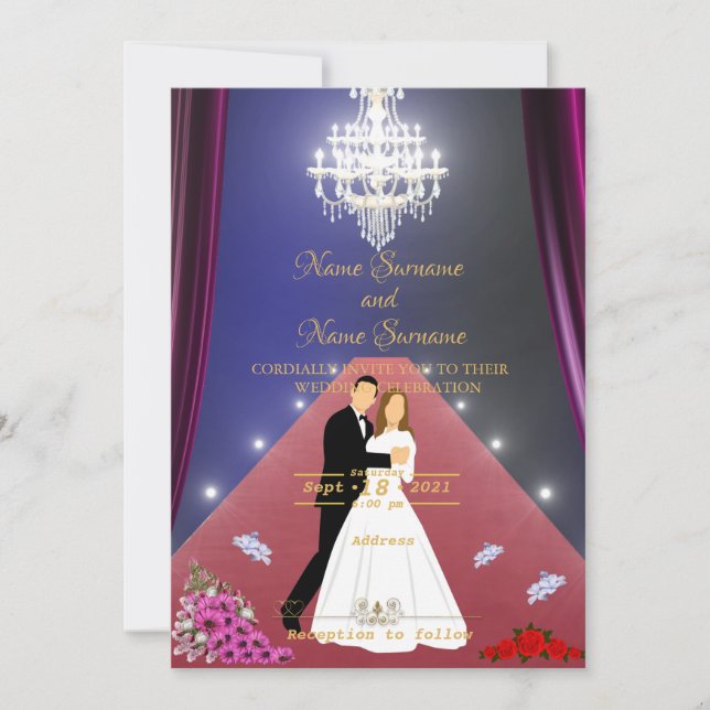 Red Carpet Invitation (Front)