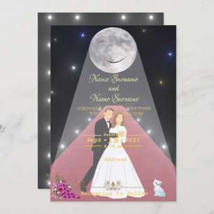 Red Carpet-moonlight Invitation