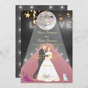Red Carpet-moonlight Invitation