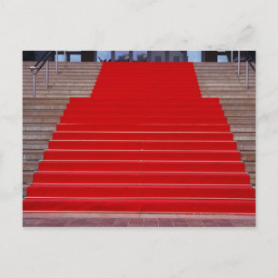 red carpet postcard