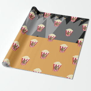 Red Carpet Premiere Birthday glamourous Movie Part Wrapping Paper