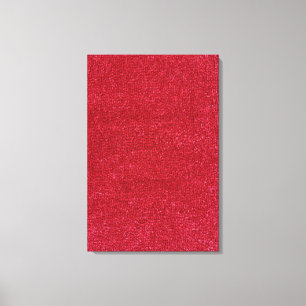 Red carpet texture canvas print