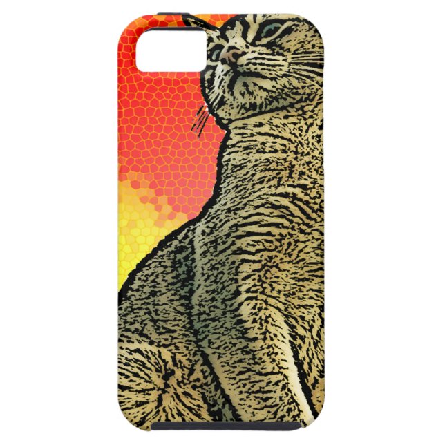 Red Cat Case-Mate iPhone Case (Back)