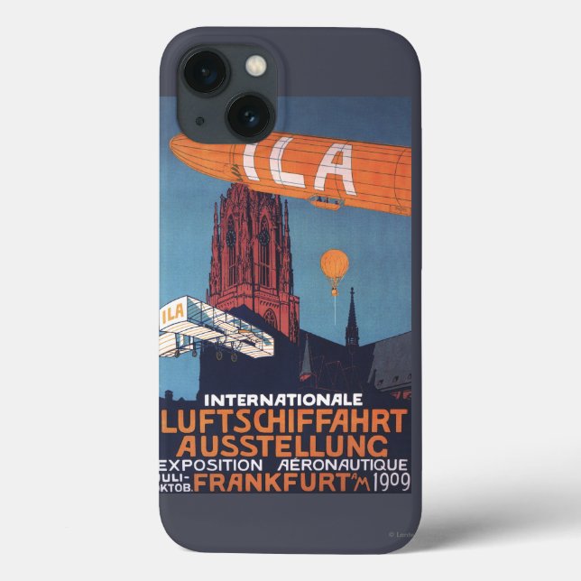 Red Cathedral - 1st Aeronautical Exposition Case-Mate iPhone Case (Back)