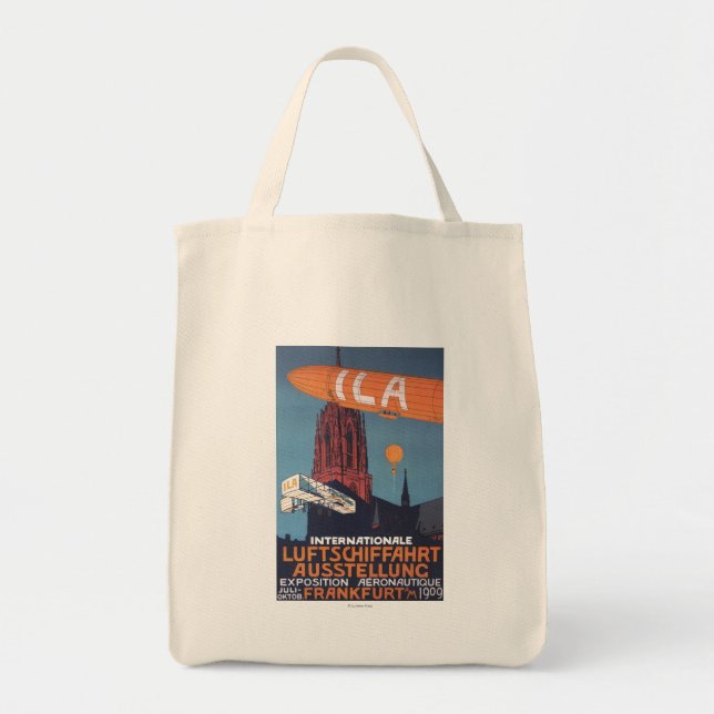 Red Cathedral - 1st Aeronautical Exposition Tote Bag (Front)
