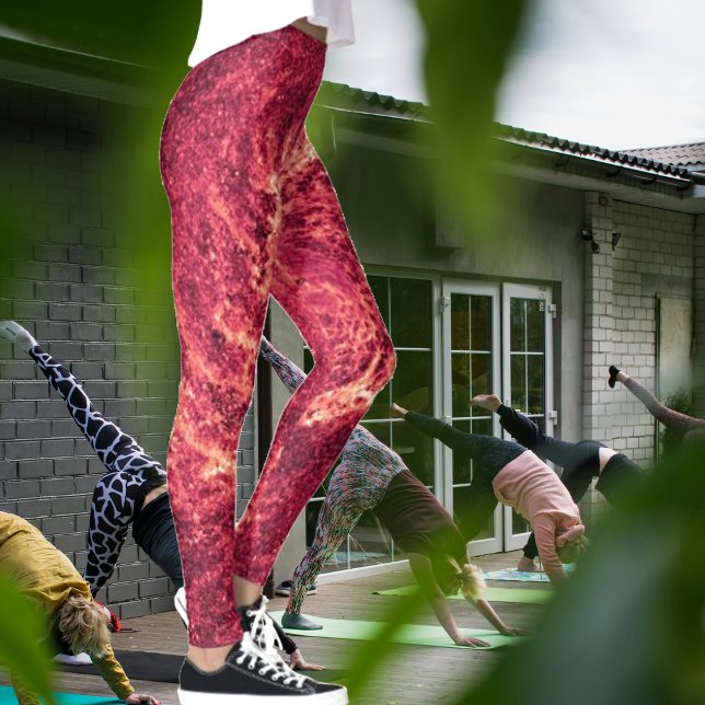 RED CELESTIAL HURRICANE FLYING HIGH LEGGINGS (Creator Uploaded)