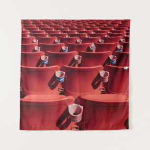 Red chair lot tapestry