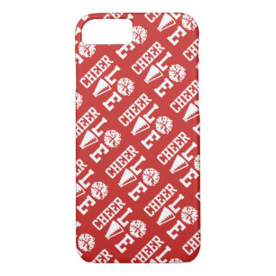 Red Cheer Love Pattern Case-Mate iPhone Case