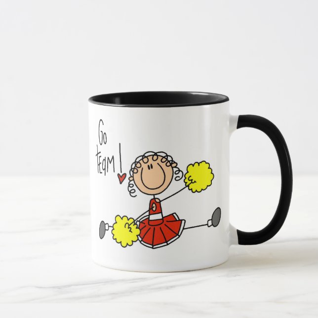 Red Cheerleader Mug (Right)