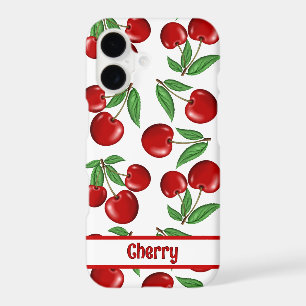 Red Cherries All Over Pattern Personalised