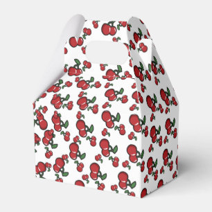 Red Cherries Birthday Party Favour Favour Box