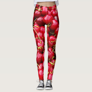 Red Cherries Leggings