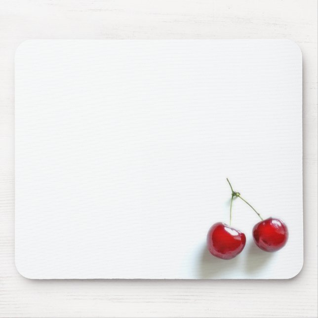 Red Cherries Mouse Pad (Front)