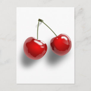 Red Cherries Postcard