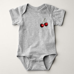 Red Cherry Baby Bodysuit