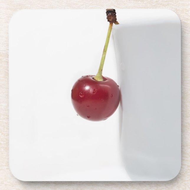 Red Cherry Berry Coaster (Front)