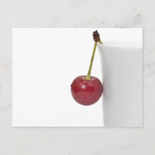Red Cherry Berry Postcard