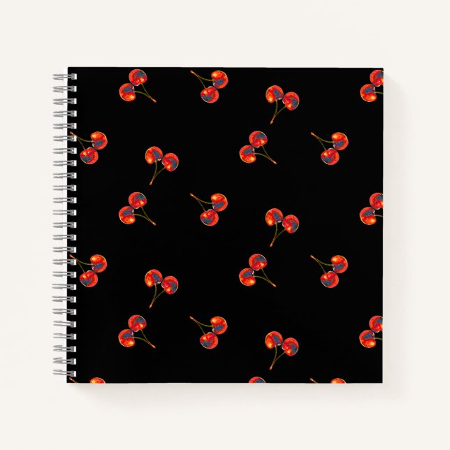 Red Cherry Notebook (Front)