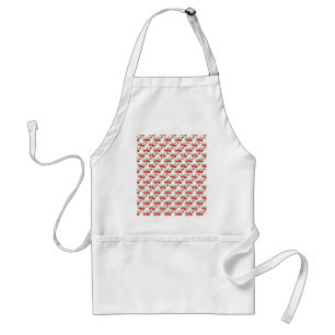 Red cherry pattern accessories - cherries by LeahG Standard Apron