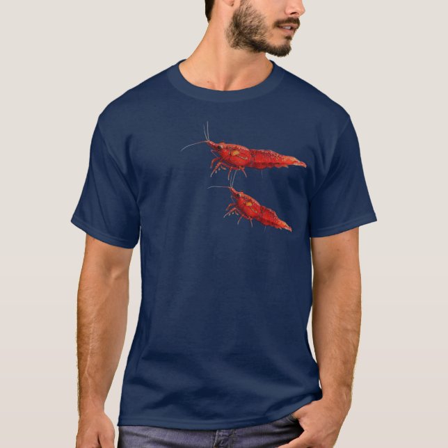 Red cherry shrimps T-Shirt (Front)