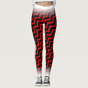 Red Chevron on your Col. Leggings