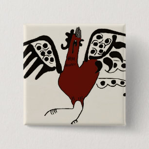 Red Chicken Pin