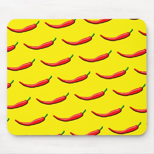 Red Chili Mouse Pad (Front)