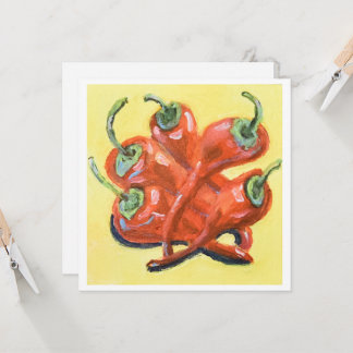 Red Chili Peppers Card