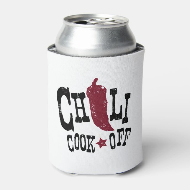 Red Chilli Cook Off Competition Can Cooler (Can Front)