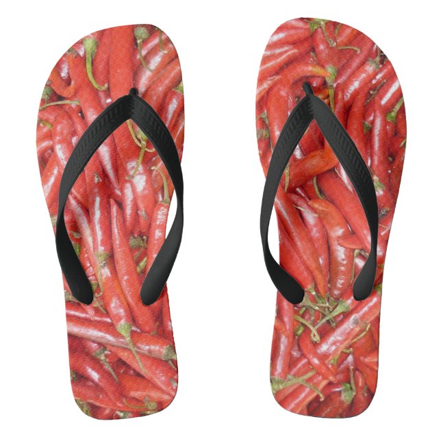 red chilli jandals (Footbed)