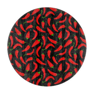 Red Chilli Pepper Cutting Board
