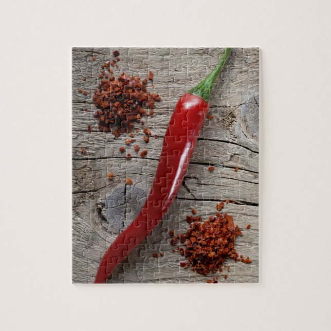 Red Chilli Pepper Jigsaw Puzzle (Vertical)