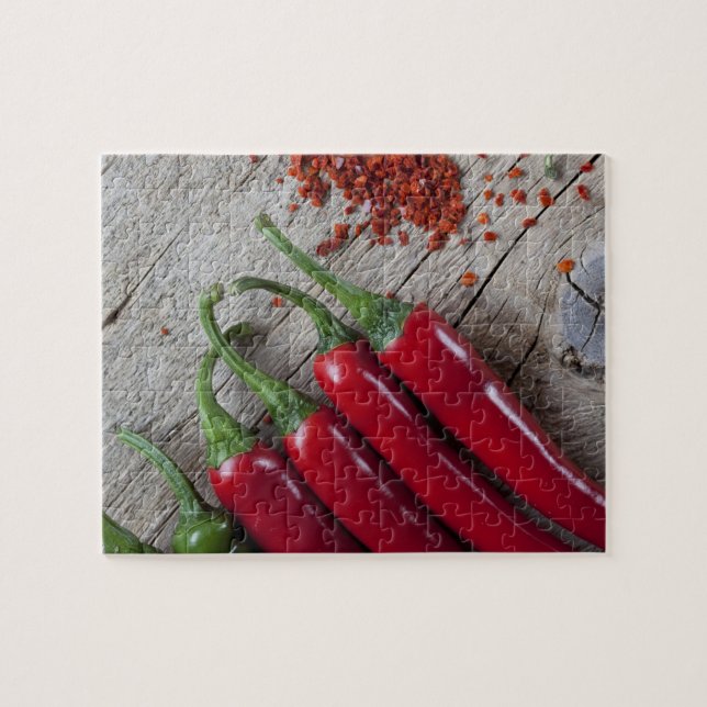 Red Chilli Pepper Jigsaw Puzzle (Horizontal)