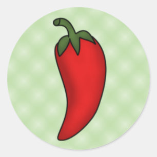 Red Chilli Pepper Stickers