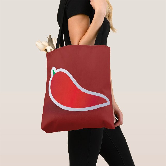 Red Chilli Pepper Tote Bag (Creator Uploaded)