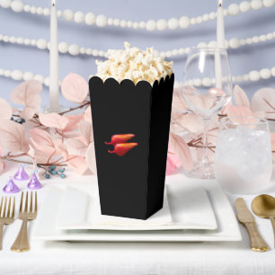 Red Chilli Peppers black popcorn boxes