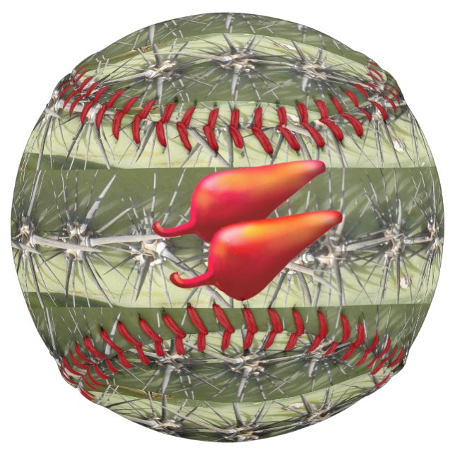 Red Chilli Peppers cactus softball (Front)